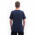 SENSOR MERINO BLEND MOON pánské triko kr.rukáv deep blue