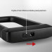 LONGUS zámek Satine 158x67 U-Lock černý s držákem