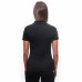 SENSOR MERINO ACTIVE polo dámské triko kr.rukáv černá