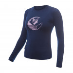 SENSOR MERINO ACTIVE FOX dámské triko dl.rukáv deep blue