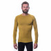 SENSOR MERINO AIR pánské triko dl.rukáv mustard