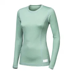 SENSOR MERINO DF dámské triko dl.rukáv basil green