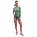 SENSOR MERINO DF dámské triko dl.rukáv basil green