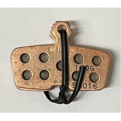 SRAM brzdové destičky Fe CODE 2011-16 sintr. v sáč