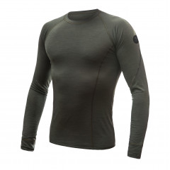 SENSOR MERINO AIR pánské triko dl.rukáv olive green