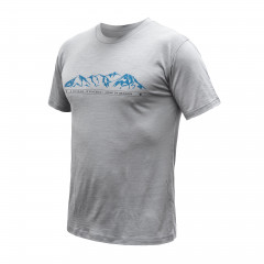 SENSOR MERINO ACTIVE MOUNTAINS pánské triko kr.rukáv šedá