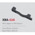 XON brzdový adapter XBA-32A Post Mount pro 203 mm (+ šrouby)