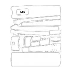 YETI LTE FRAME PROTECTOR KIT GLOSS