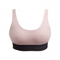 SENSOR MERINO CORDURA dámská podprsenka dusty pink