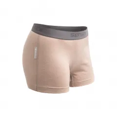 SENSOR MERINO ACTIVE dámské kalhotky s nohavičkou almond beige
