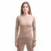 SENSOR MERINO ACTIVE dámské triko dl.rukáv almond beige