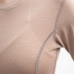 SENSOR MERINO ACTIVE dámské triko dl.rukáv almond beige