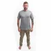 SENSOR MERINO ACTIVE NO LOGO pánské triko kr.rukáv raglan šedá