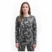 SENSOR MERINO BLEND IMPRESS dámské triko dl.rukáv zebra