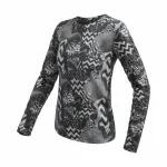 SENSOR MERINO BLEND IMPRESS dámské triko dl.rukáv zebra