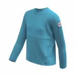 SENSOR MERINO UPPER traveller dětská mikina mint blue