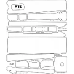 YETI MTE FRAME PROTECTOR KIT GLOSS