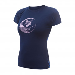 SENSOR MERINO ACTIVE FOX dámské triko kr.rukáv deep blue
