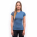 SENSOR MERINO AIR dámské triko kr.rukáv riviera blue