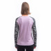 SENSOR MERINO BLEND IMPRESS dámské triko dl.rukáv mystic violet/zebra