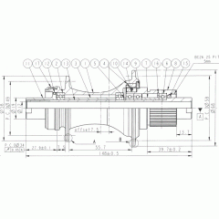 NOVATEC NÁBOJ ZADNÍ D462SB-SL-CL-B12-S3S-MS DISC CL 32D MICROSPLINE 12x148