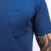SENSOR MERINO AIR traveller pánské triko kr.rukáv tm.modrá