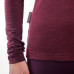 SENSOR MERINO AIR HILLS dámské triko dl.rukáv port red