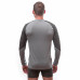 SENSOR MERINO IMPRESS pánské triko dl.rukáv šedá/maori