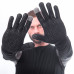 SENSOR RUKAVICE MERINO černá