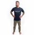 SENSOR MERINO ACTIVE NATURAL pánské triko kr.rukáv deep blue