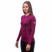 SENSOR MERINO ACTIVE dámské triko dl.rukáv lilla
