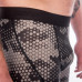 SENSOR MERINO IMPRESS pánské trenky černá/honeycomb