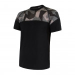 SENSOR MERINO IMPRESS pánské triko kr.rukáv černá/camo