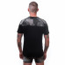 SENSOR MERINO IMPRESS pánské triko kr.rukáv černá/camo