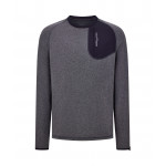 SANTINI Tričko s dlouhým rukávem Power Wool Grey