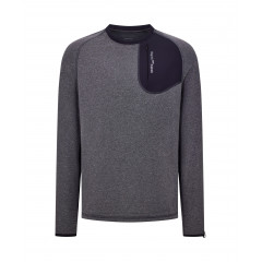 SANTINI Tričko s dlouhým rukávem Power Wool Grey