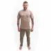 SENSOR MERINO ACTIVE TRAVEL pánské triko kr.rukáv almond beige