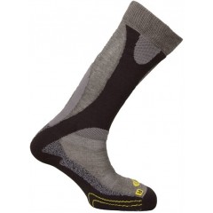 SALOMON ponožky Enduro grey/yellow 11/12