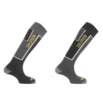SALOMON ponožky Elios 2 pack new black/grey 12/13