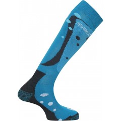 SALOMON ponožky Divine score blue/big blue/white
