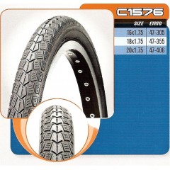 CST plášť 20x1,75 C-1576 47-406 černý