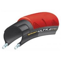 Continental Plášť Ultra Sport skládací červený 622*23