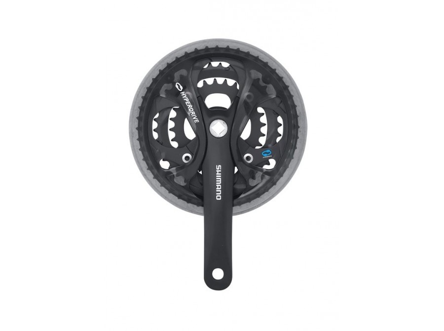 Pédalier VTT Shimano Acera M361 - Noir, 175mm, 42-32-22, Pour 7/8 Vitesses