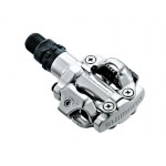 SHIMANO pedály PDM520 oboustranné SPD stříbrné