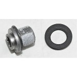 SHIMANO šroub středové osy s prachovkou octalink M15x1