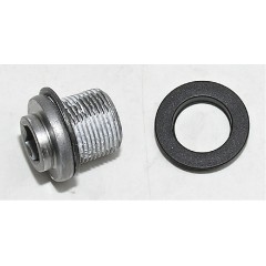 SHIMANO šroub středové osy s prachovkou octalink M15x1