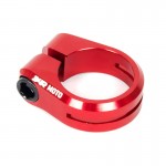 34R Objímka sedlovky BMX MOTO SEATCLAMP V2 full CNC červená