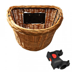 NEXELO KOŠ NA ŘÍDÍTKA PROUTĚNÝ OVÁLNÝ KLIP