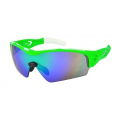 HQBC brýle Treedom Plus reflex.zelené/zelená skla