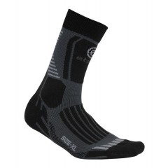 ETAPE ponožky Cross, černá/šedá